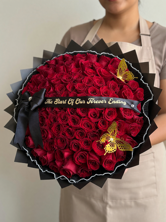 100 Rose Bouquet