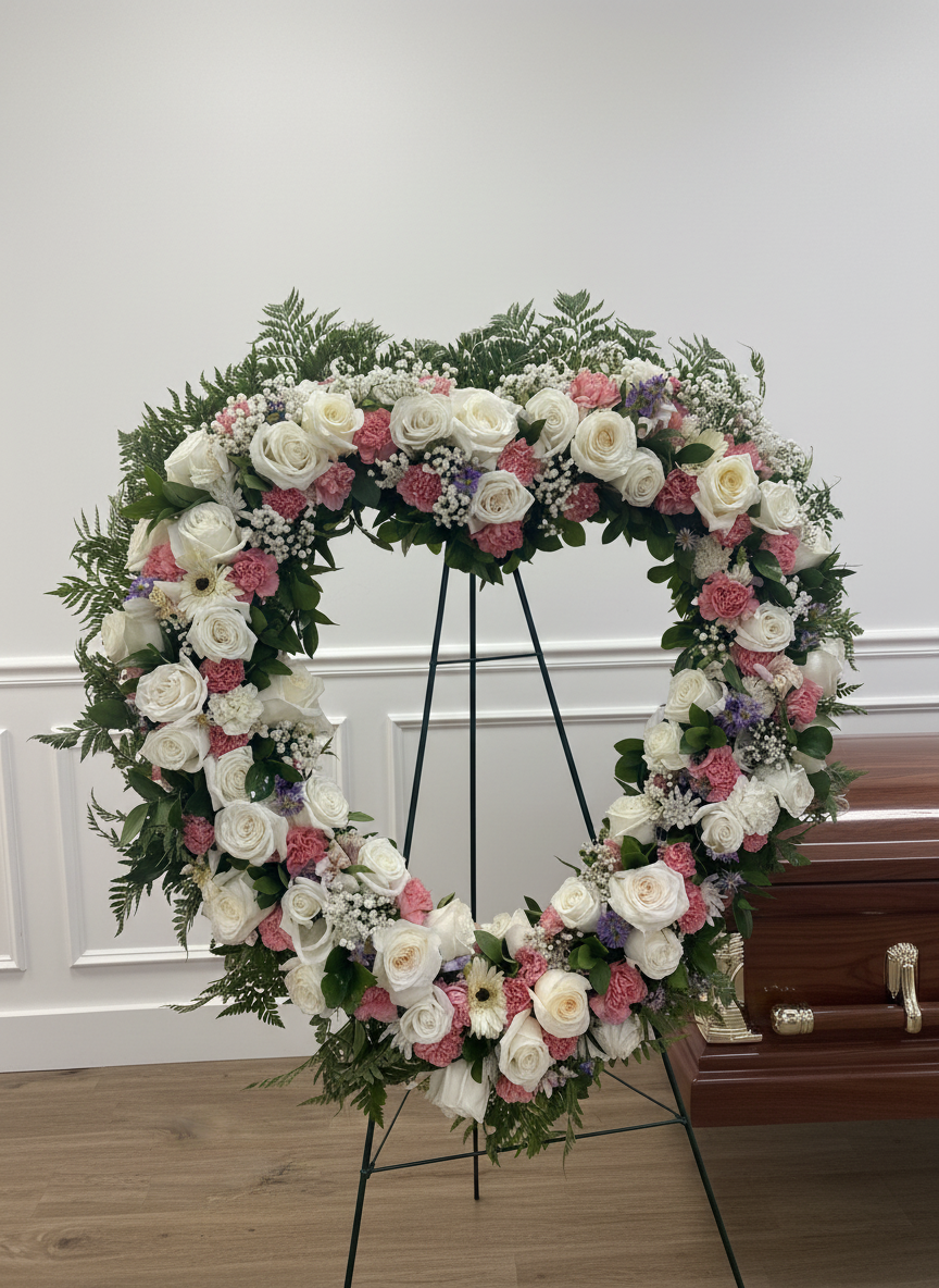 Graceful Rememberance Heart