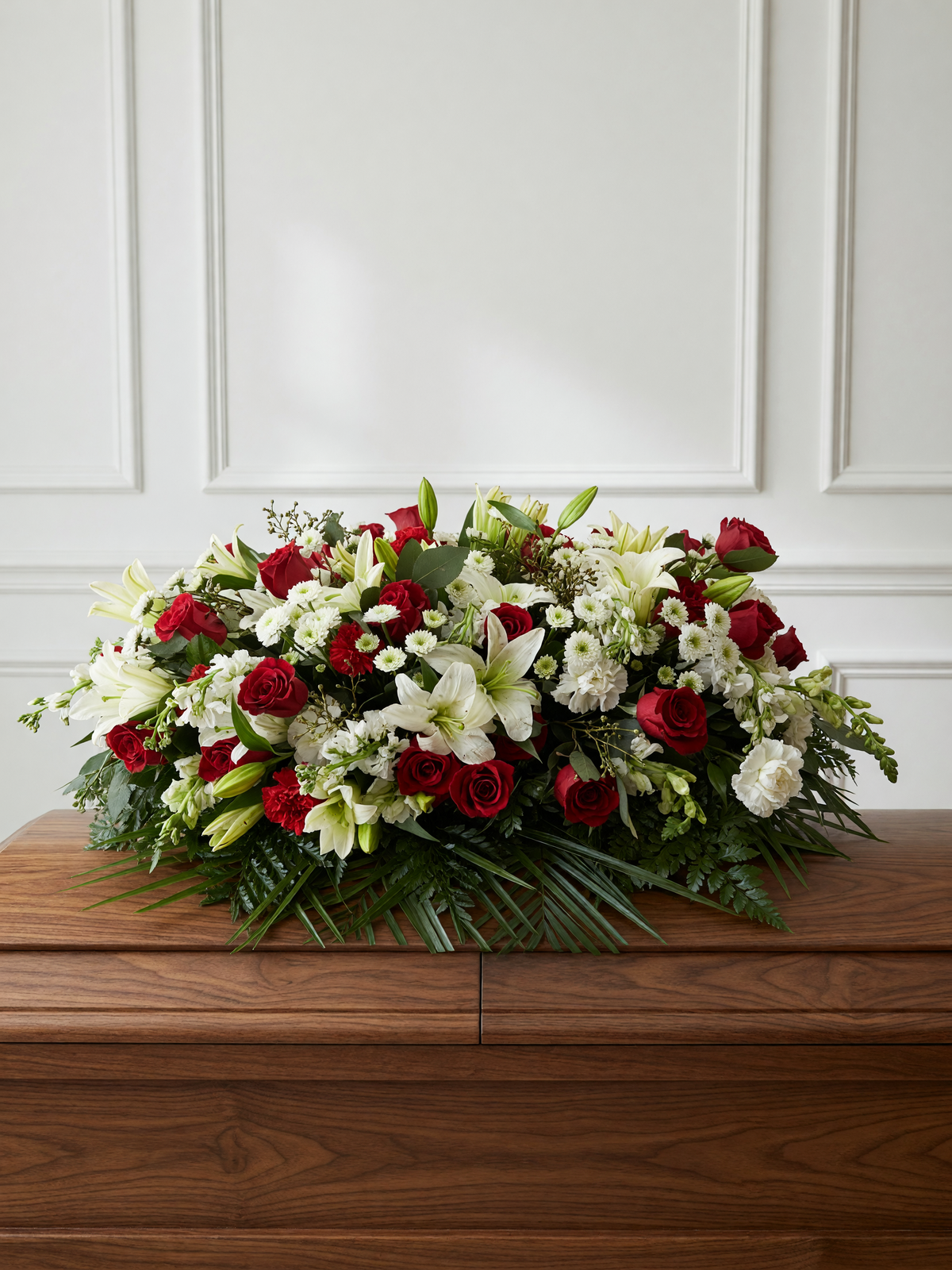 Garden of Rememberance Casket Spray